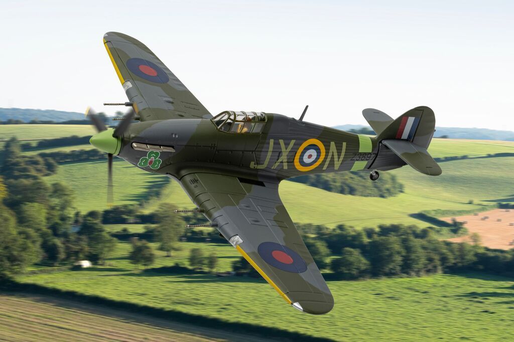 Corgi AA39705 Hawker Hurricane Mk.IIC - F/O William W. McConnell Diecast Model