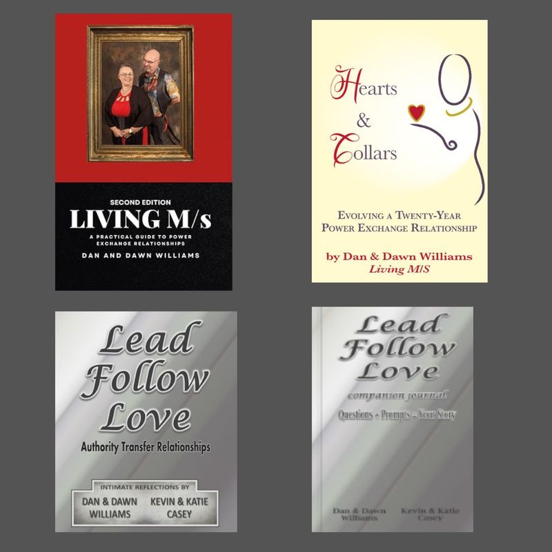 Living M/s 2nd Edition & Hearts and Collars & Lead Follow Love & Lead Follow Love Journal Bundle