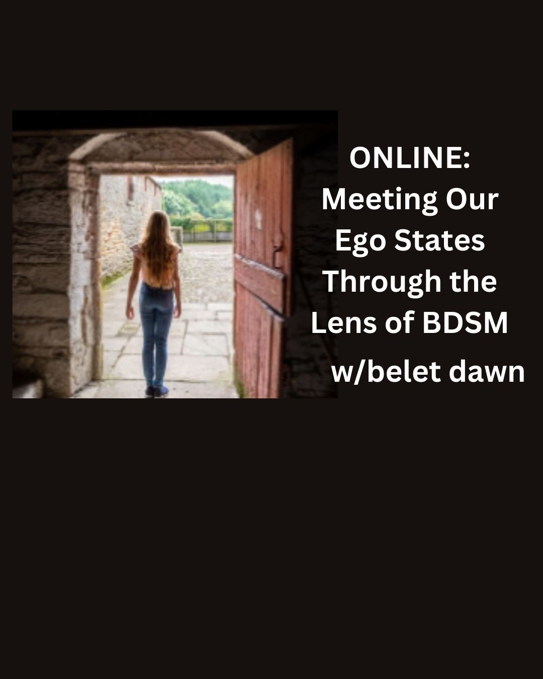 Meeting Our Ego States Through the Lens of BDSM