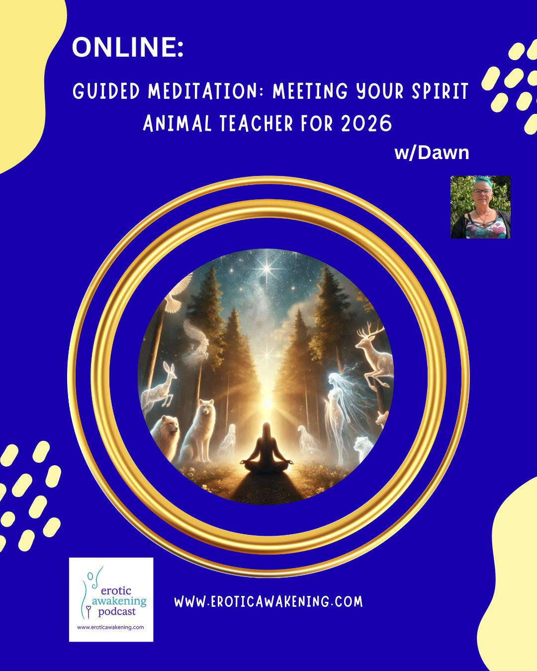 Guided Meditation: Meeting Your Spirit Animal Teacher  w/Dawn (2026)