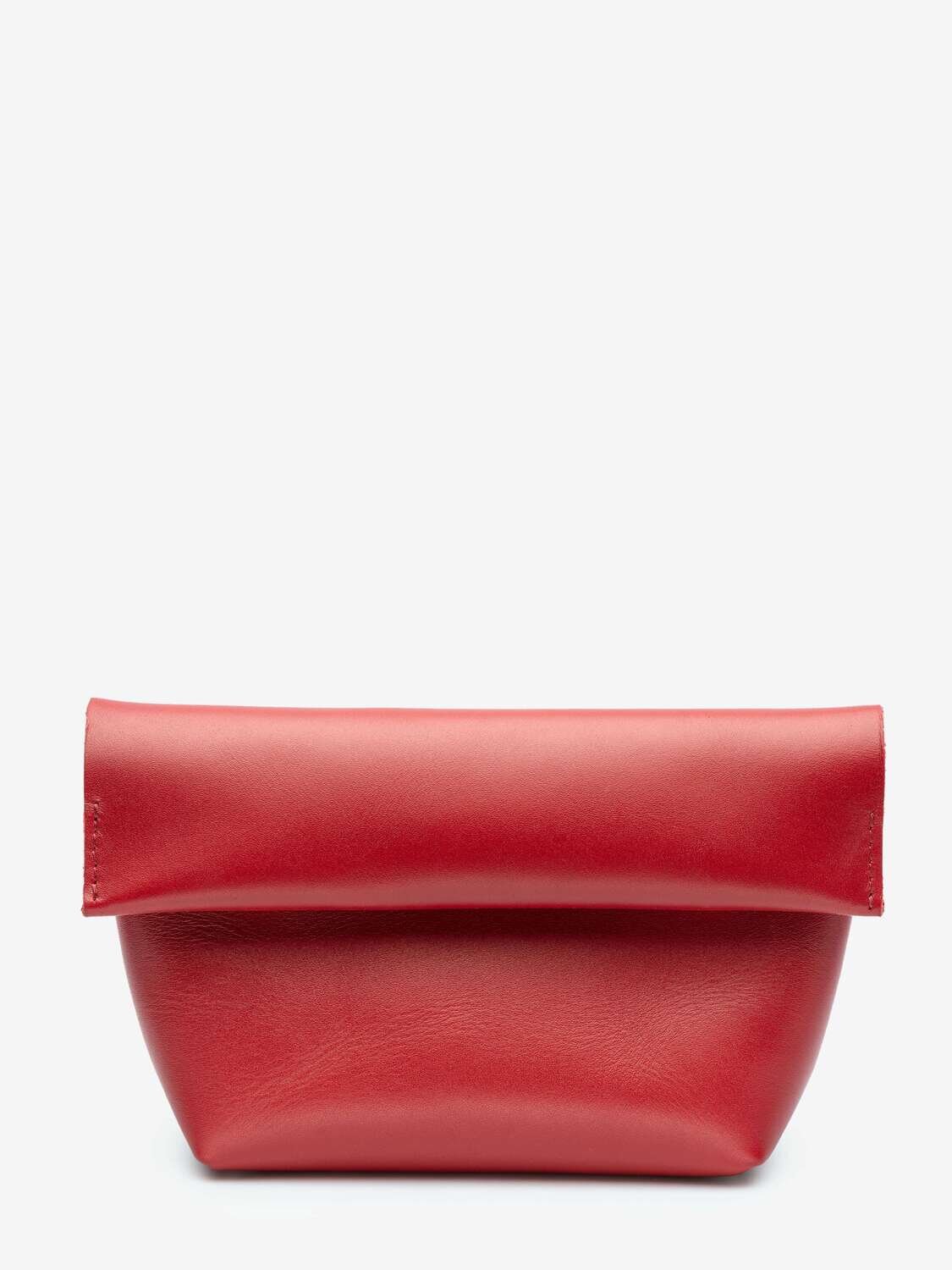 Красная сумка через плечо
