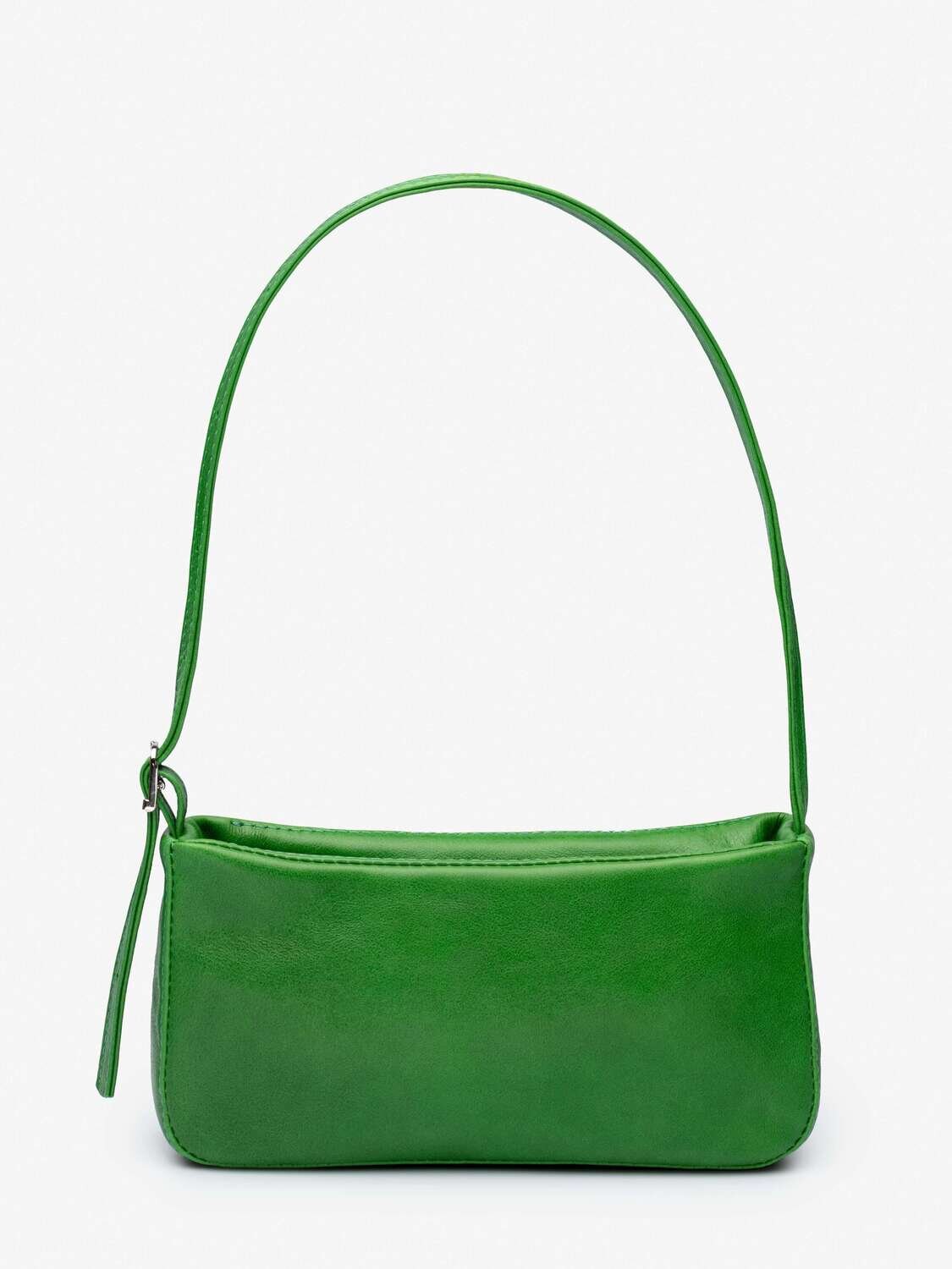 сумка багет зеленый