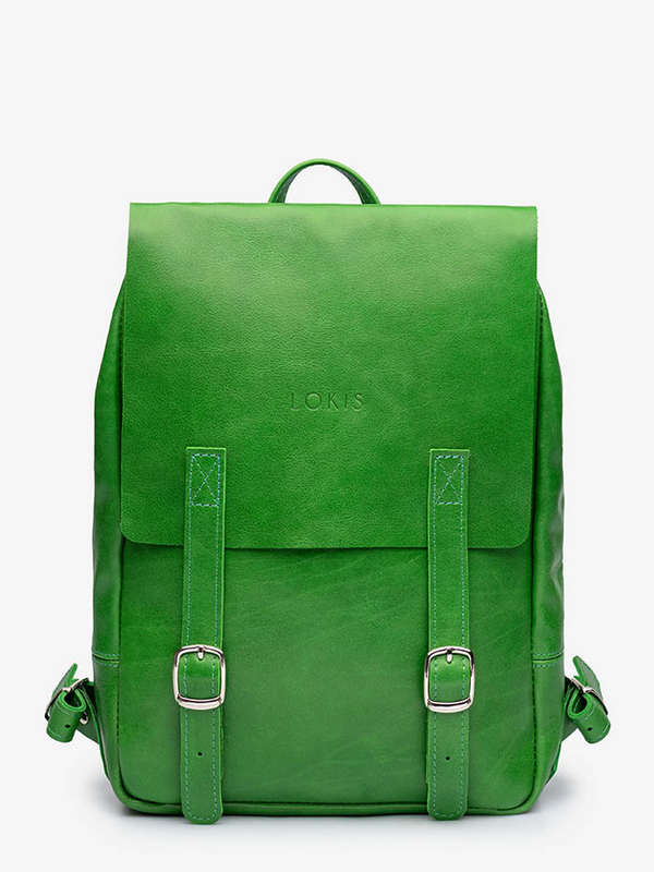 рюкзак зеленое яблоко