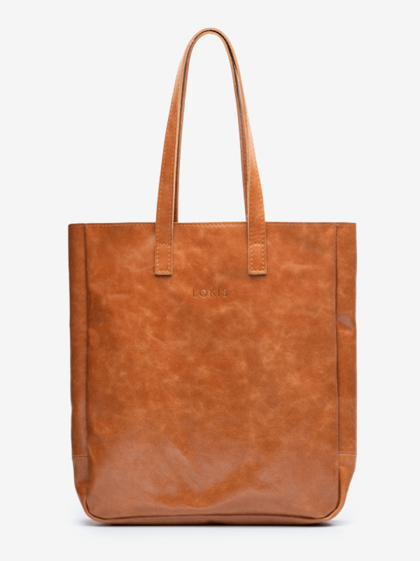 сумка шоппер карамель коричневый