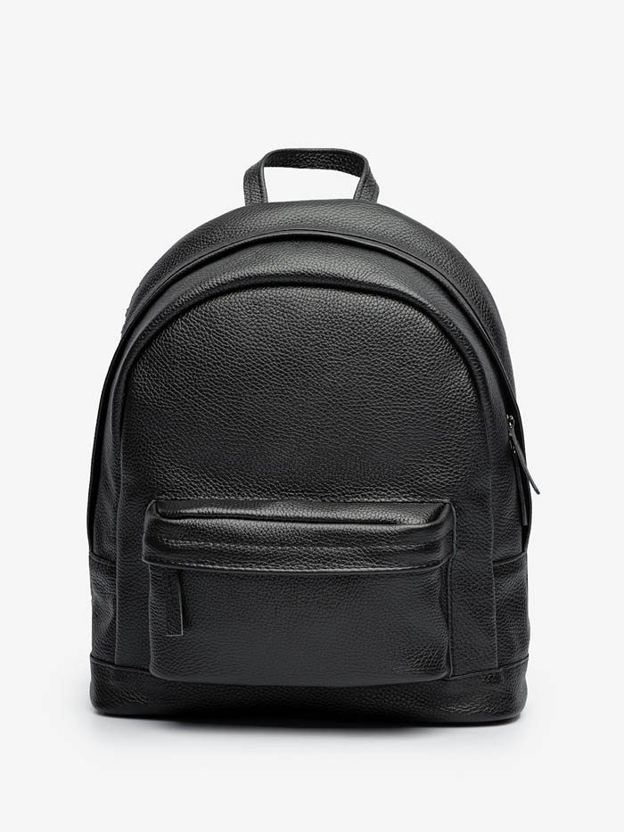 Черный текстурный рюкзак