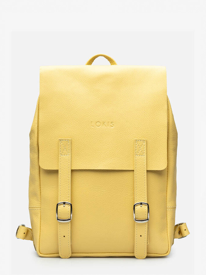 рюкзак желтый