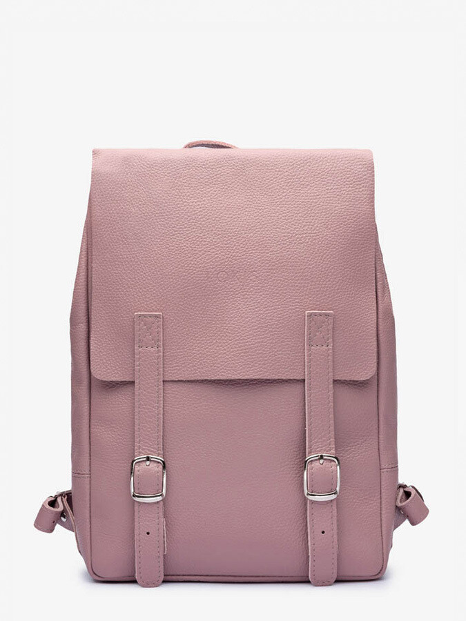 Пепельно-розовый рюкзак