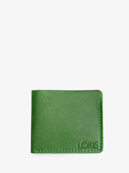 бумажник слим зеленый