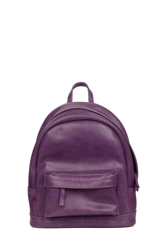 рюкзак закругленный фиолетовый M