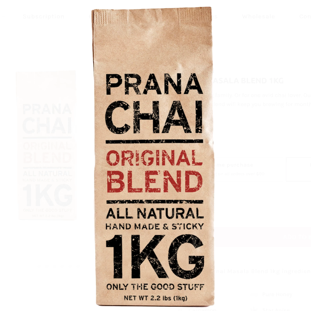 Prana Chai Bundle (6x250g + 1KG FOC)