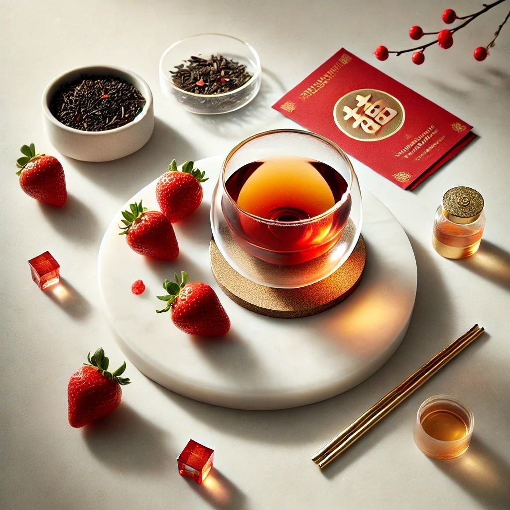 Strawberry Pu&#39;erh 200g