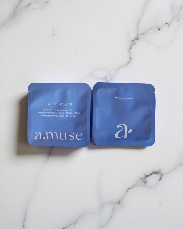 Lychee Oolong 80 Tea Bag Sachets (Individually Wrapped)