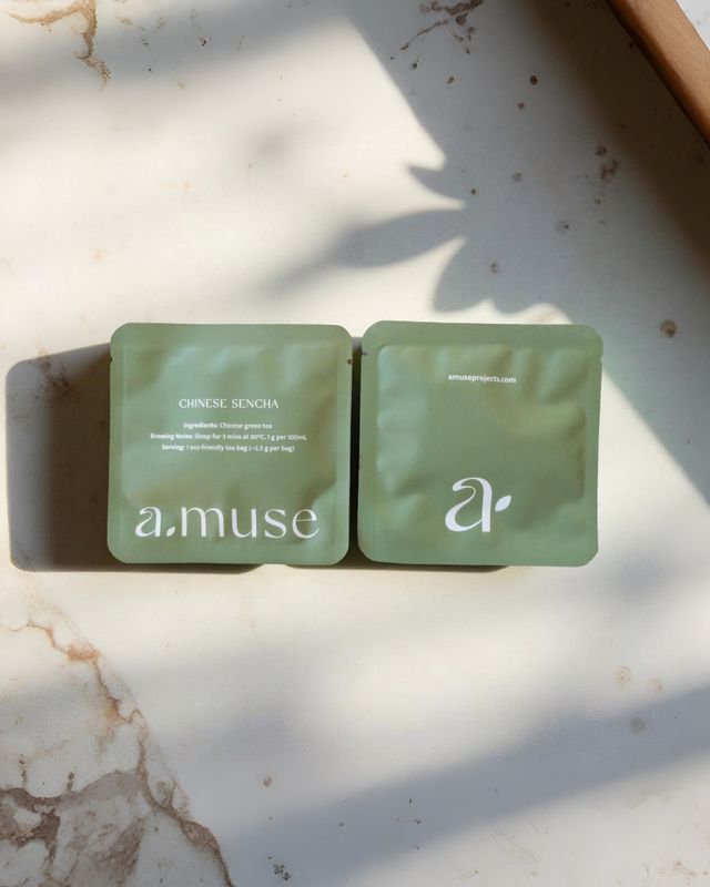 Chinese Sencha 80 Tea Bag Sachets (Individually Wrapped)