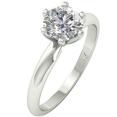 1.55 CT Solitaire Engagement Ring