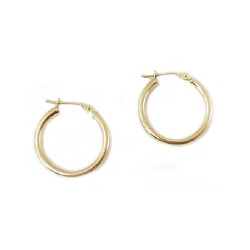 10k Gold Hoop Earrings