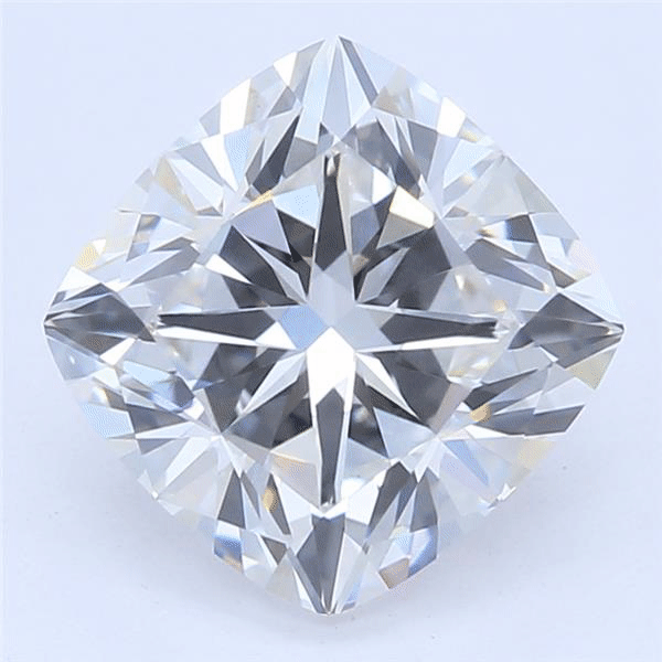 Lab Grown Cushion .53 Ct VVS1 F