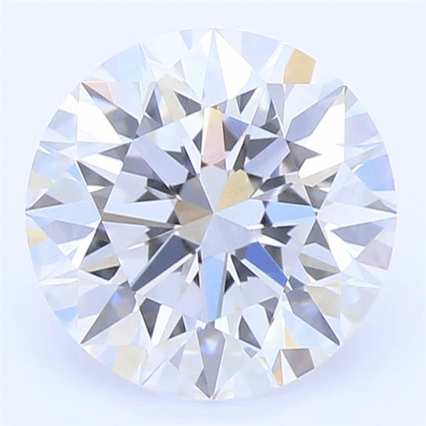 Lab Grown Round 1.19 Ct VVS2 F