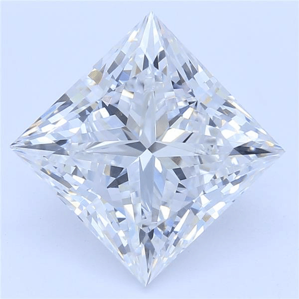 Lab Grown Princess 2.02 Ct VVS2 E