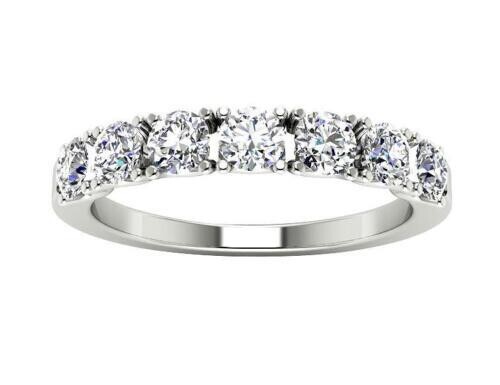 1.1 CTW 7 Stone Engagement Ring