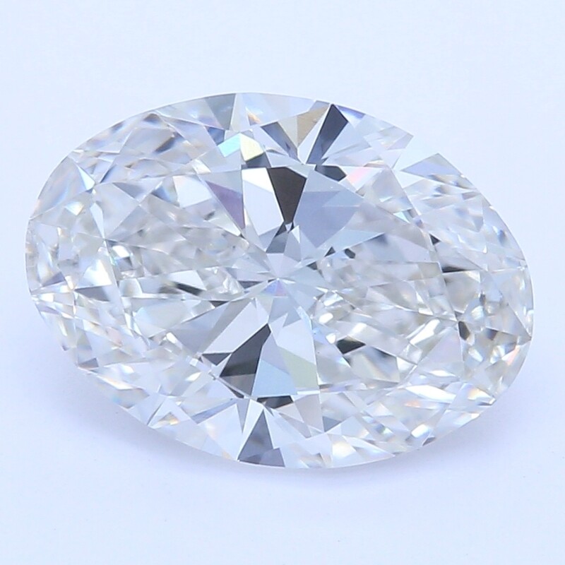 Lab Grown Oval 1.55 Ct VS1 F