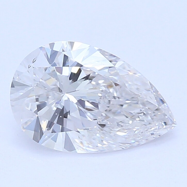Lab Grown Pear 0.50 Ct VS2 E