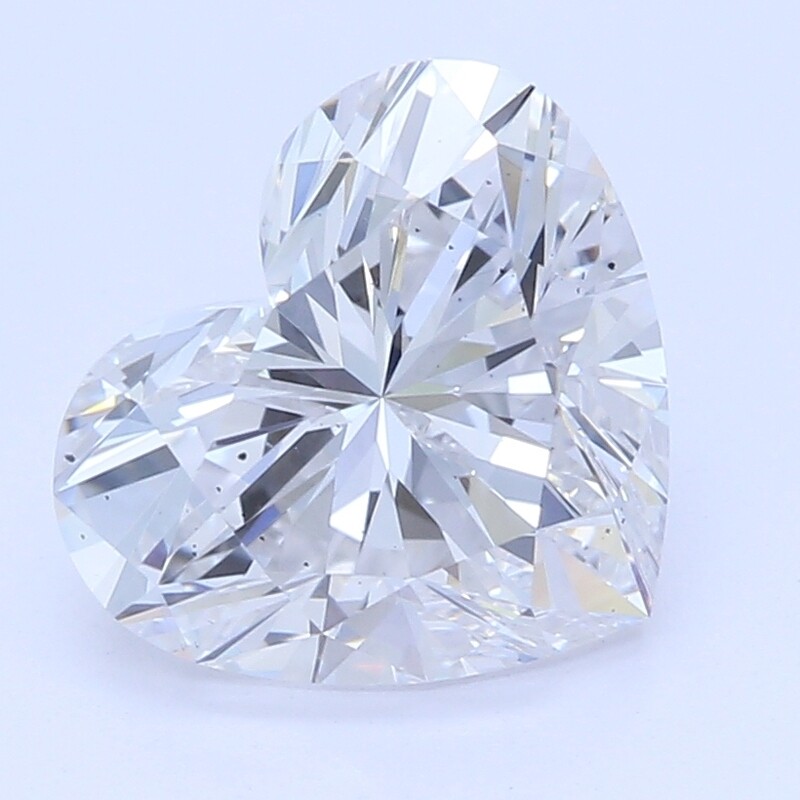 Lab Grown Heart 1.61 Ct VS1 F