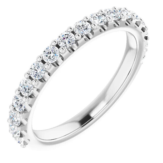 6 CTW Natural Round Diamond Set Wedding Band