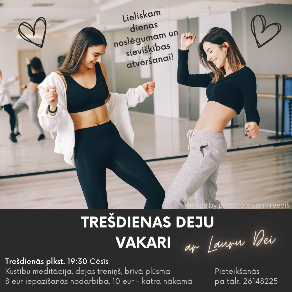 Trešdienu deju vakari ar Lauru Dei