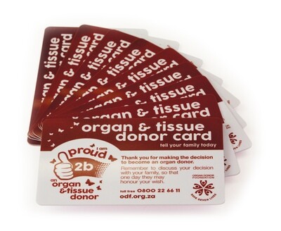 Organ Donor Card