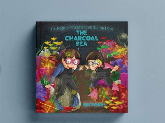 HARD COVER: The Magical Adventures of Madi and Sass - The Charcoal Sea