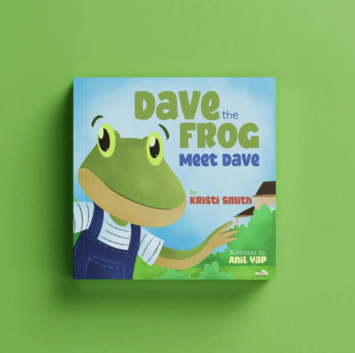 HARD COVER: Dave The Frog - Meet Dave