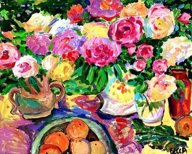 "Pink Peonies" by Becca Speight