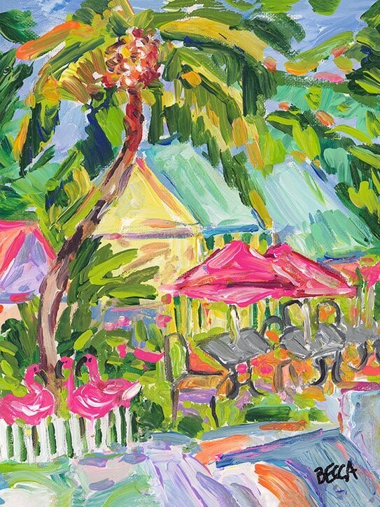 ""Tropical Cabanna" by Becca Speight