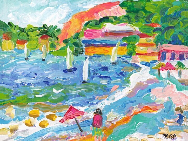 ""Beach Regatta" by Becca Speight