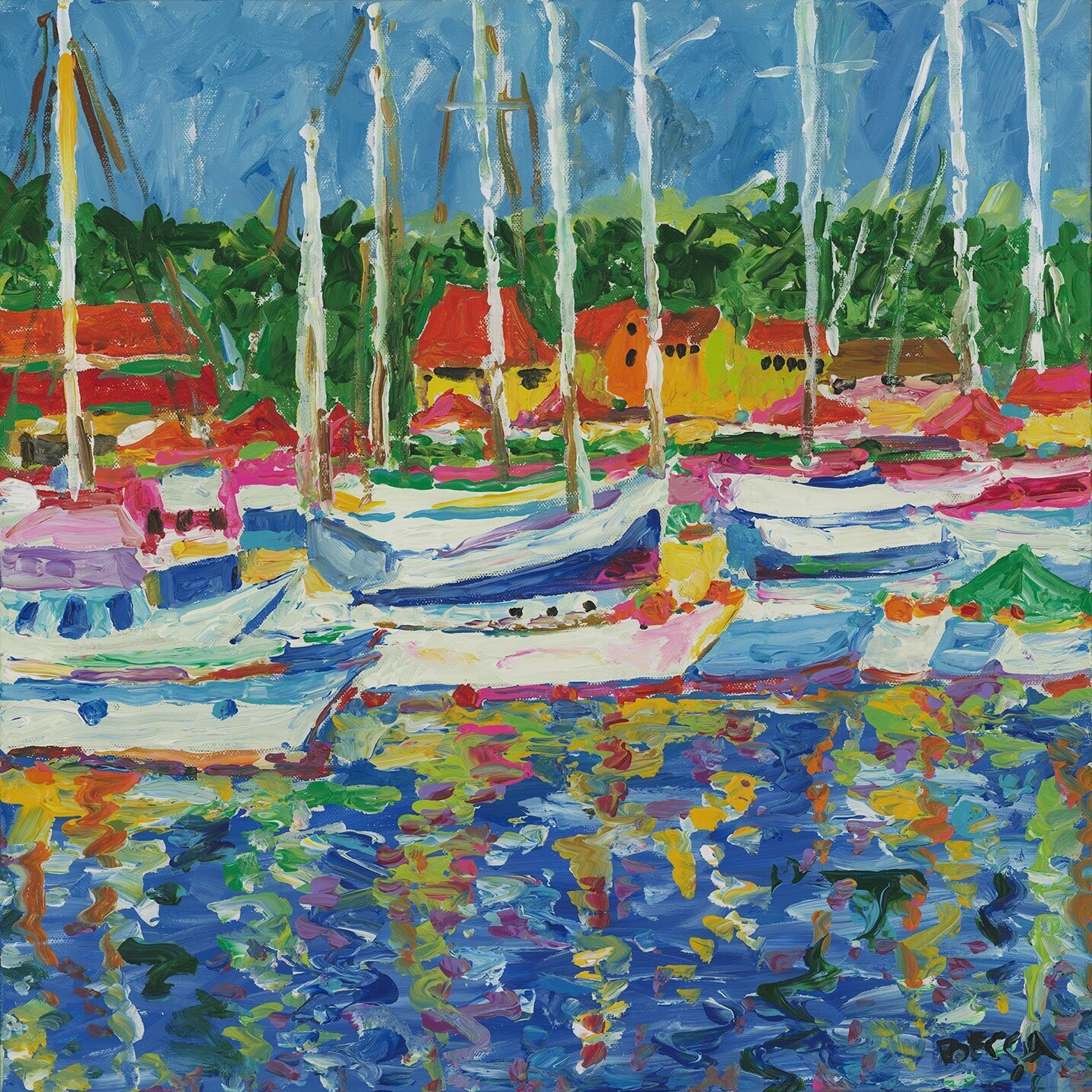 "Boat Life Square" by Becca Speight