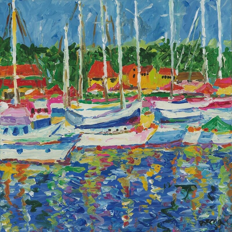 "Boat Life Square" by Becca Speight
