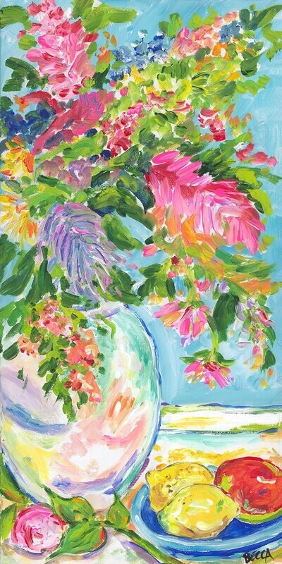 "Glass Vase Bouquet 2" by Becca Speight