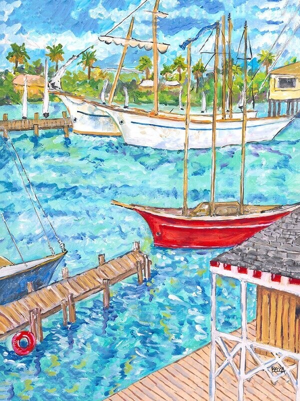 "Sailboat Haven" by Becca Speight