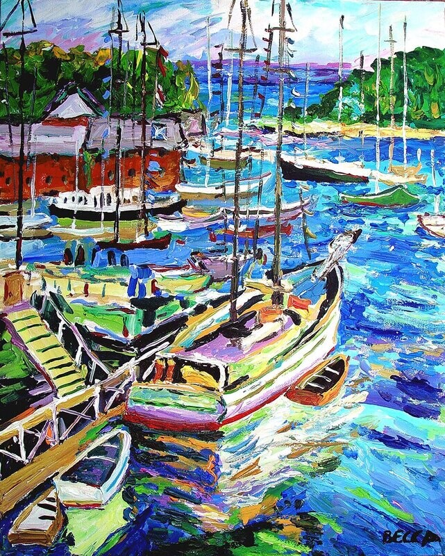 "Early Sailboats" by Becca Speight