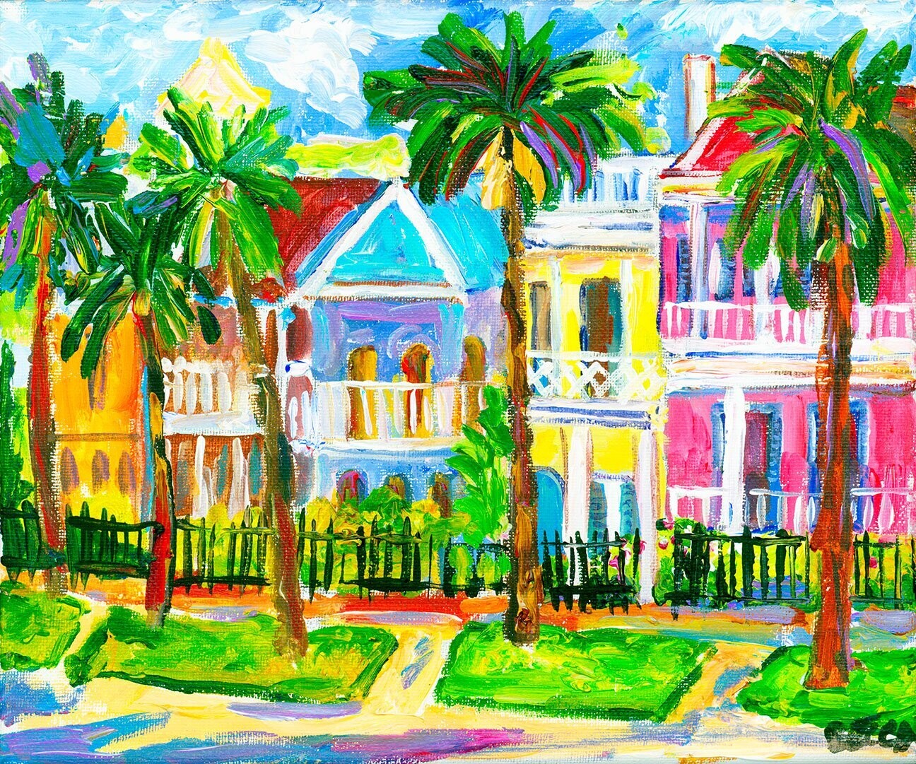 "Charleston Style Houses" by Becca Speight