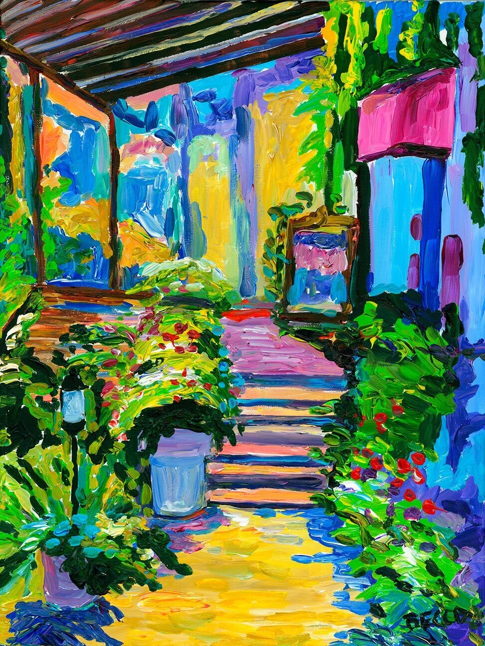 "Porch Stairs" by Becca Speight