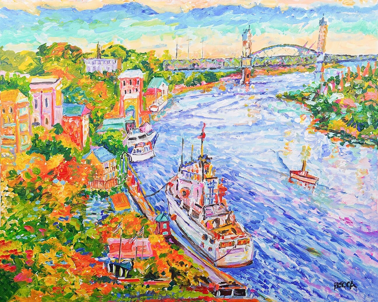 "Battleship in Wilmington" by Becca Speight