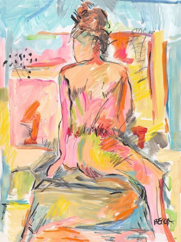 "Figure Painting-1" by Becca Speight