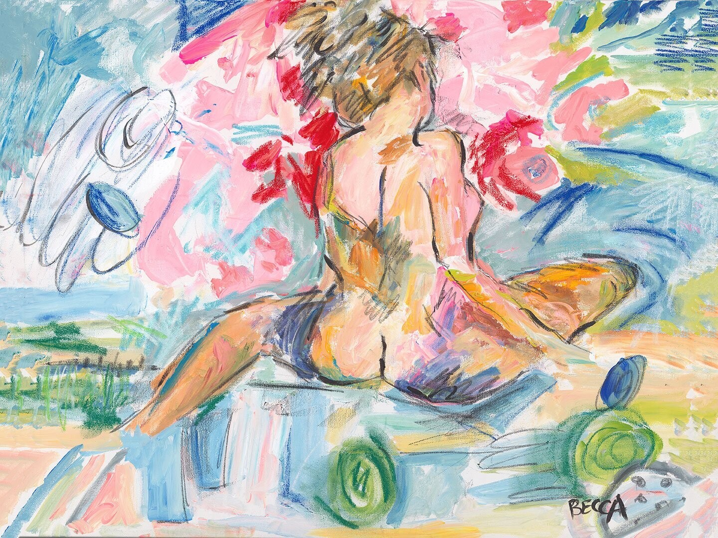 "Figure Painting-2" by Becca Speight