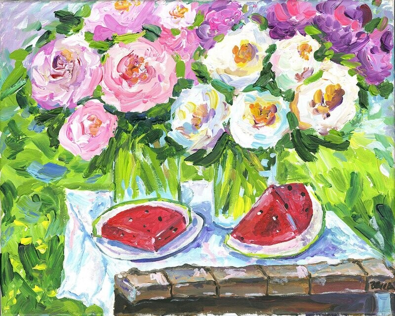 "Watermelon Table" by Becca Speight