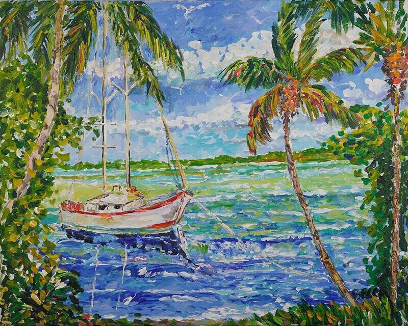 "Tropical Window" by Becca Speight