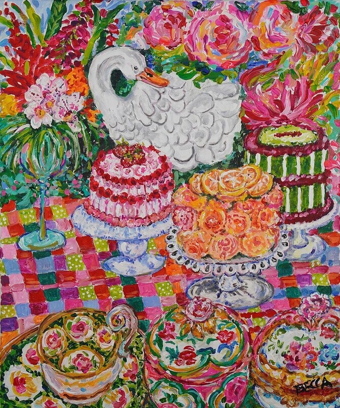 "Goose and Desserts Galore" by Becca Speight