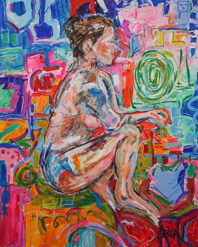 "Colorful Contemplation" by Becca Speight