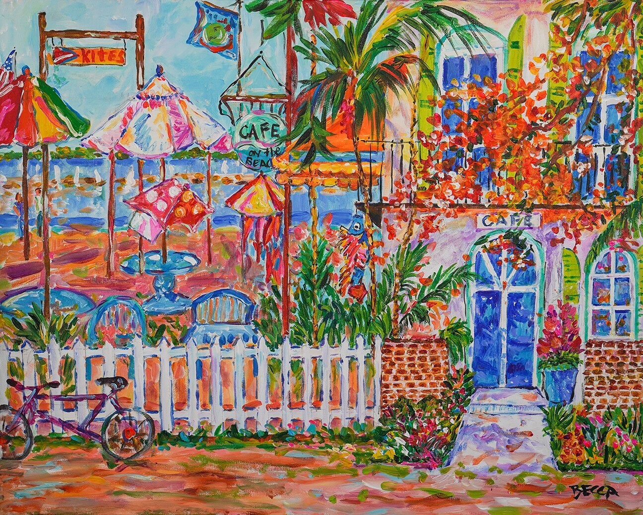 "Colorful Cafe" by Becca Speight