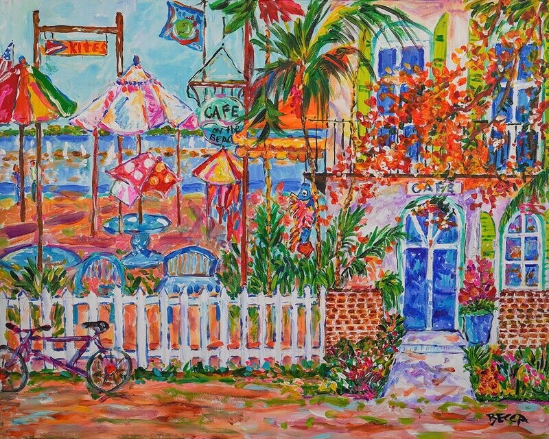 "Colorful Cafe" by Becca Speight